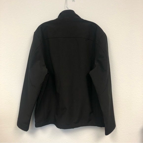 G.H. BASS & CO. Men's Softshell Jacket/ Size L/ Black - Picture 5 of 10